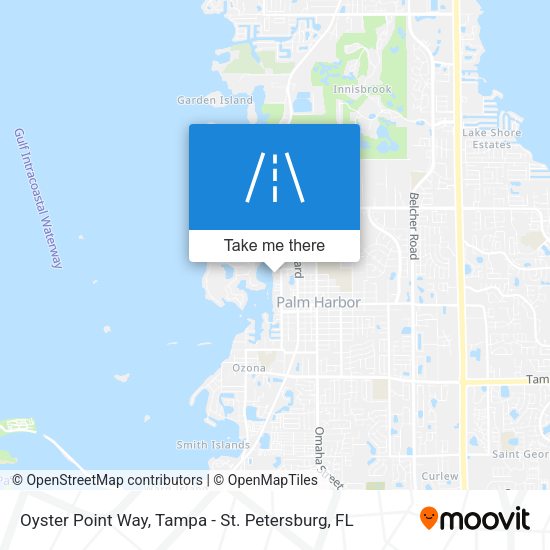 Mapa de Oyster Point Way