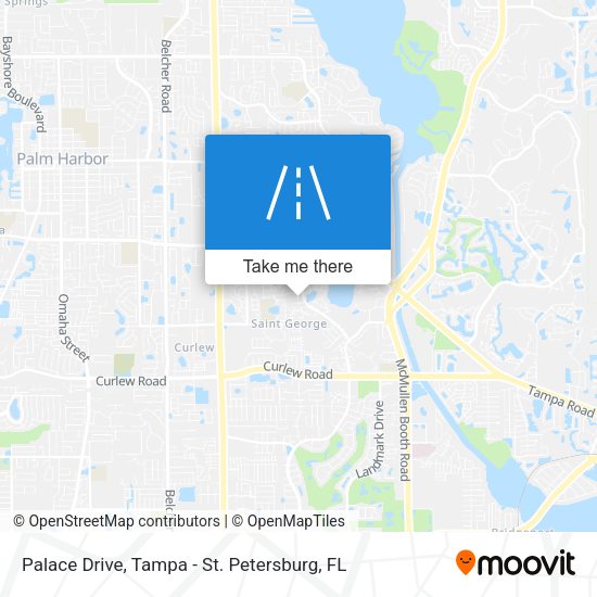 Palace Drive map