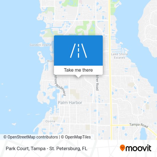 Mapa de Park Court