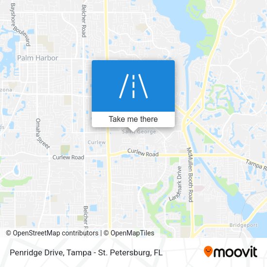 Penridge Drive map