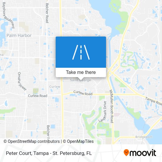 Peter Court map