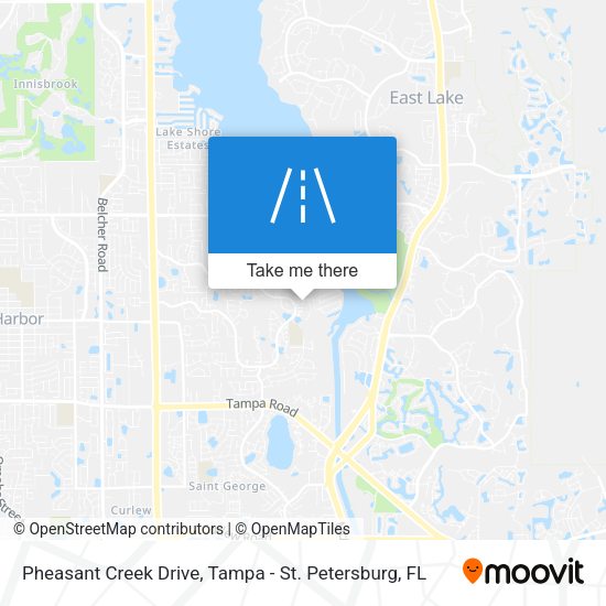 Mapa de Pheasant Creek Drive