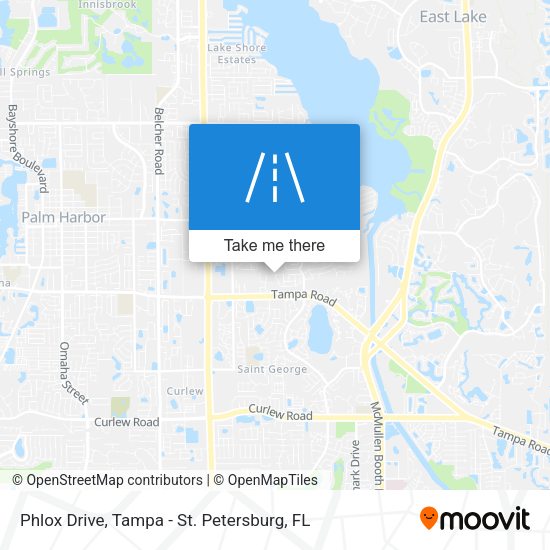 Phlox Drive map