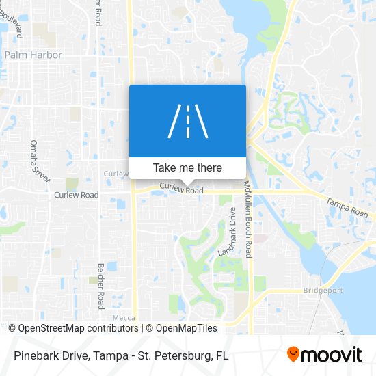 Pinebark Drive map