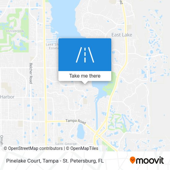 Pinelake Court map
