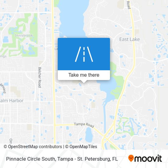 Mapa de Pinnacle Circle South