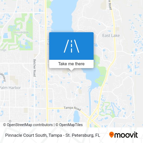 Pinnacle Court South map