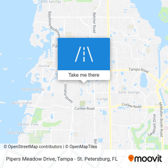 Pipers Meadow Drive map