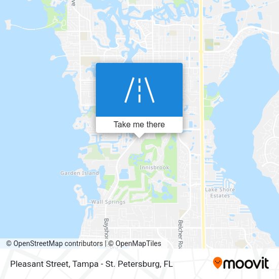 Pleasant Street map