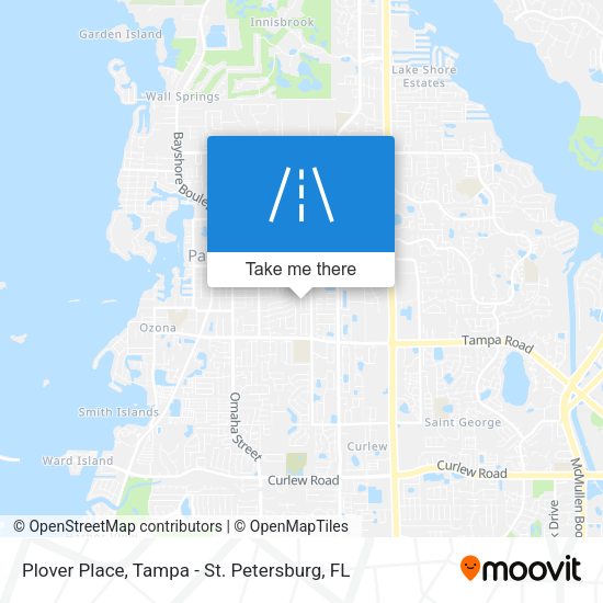 Plover Place map
