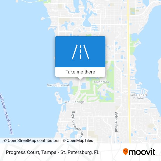 Progress Court map