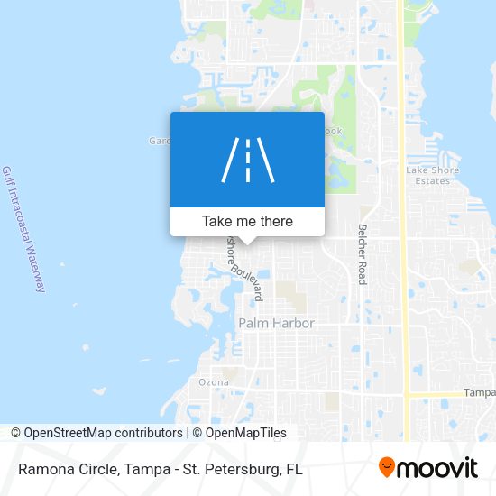 Mapa de Ramona Circle
