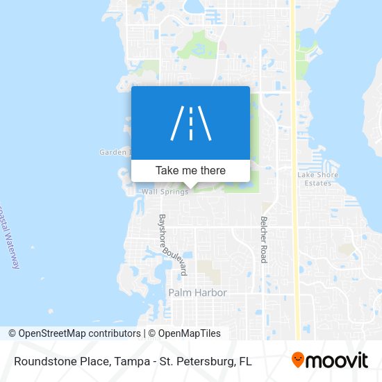 Roundstone Place map