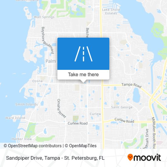 Sandpiper Drive map
