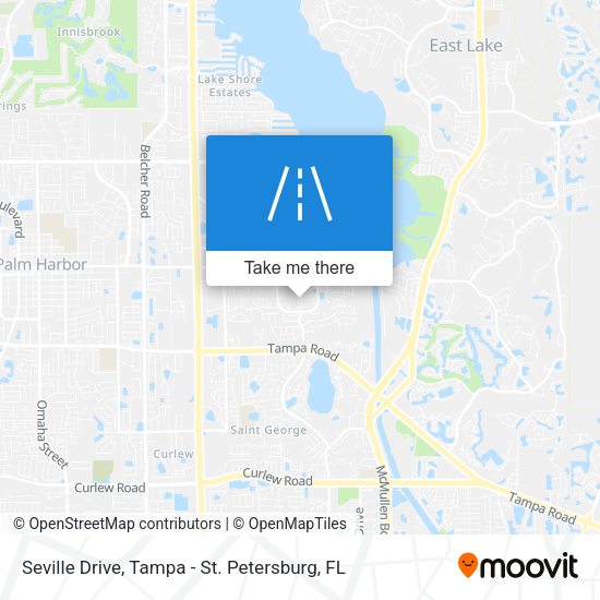 Seville Drive map