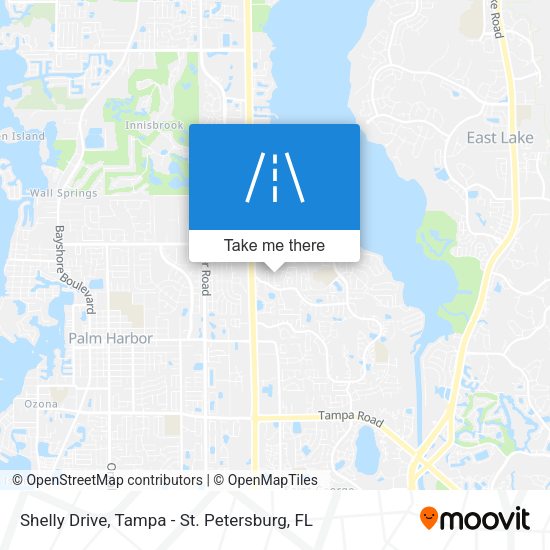 Shelly Drive map
