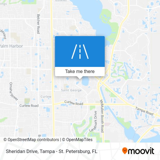 Sheridan Drive map