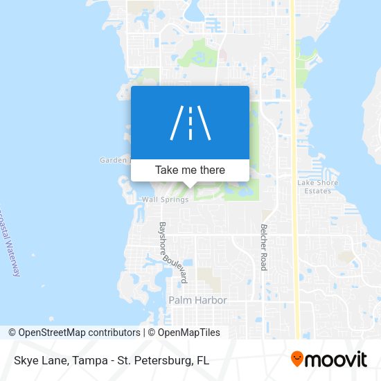 Mapa de Skye Lane