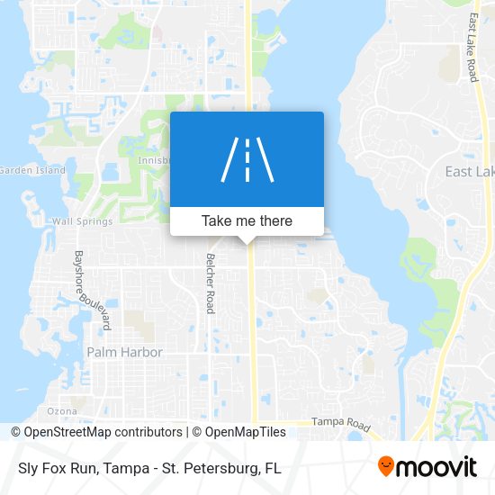 Sly Fox Run map
