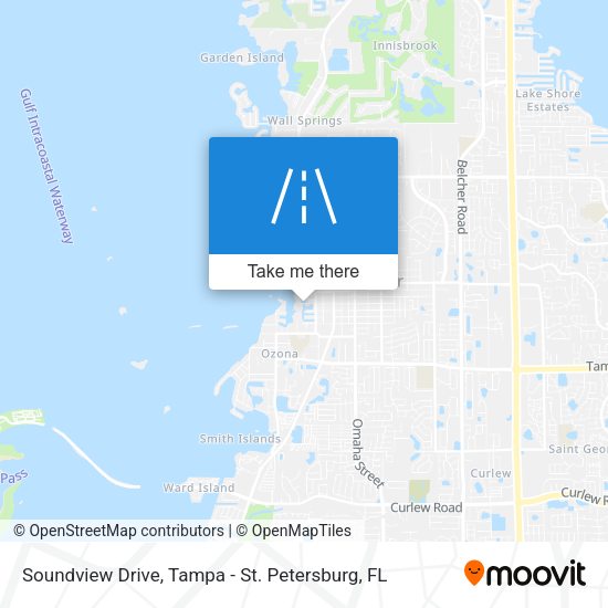 Soundview Drive map