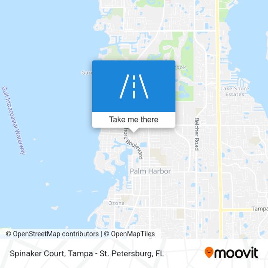 Mapa de Spinaker Court