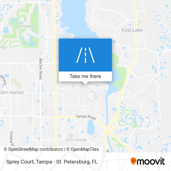 Sprey Court map