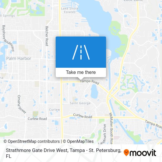 Mapa de Strathmore Gate Drive West