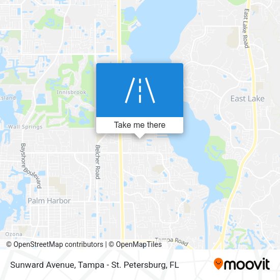 Mapa de Sunward Avenue
