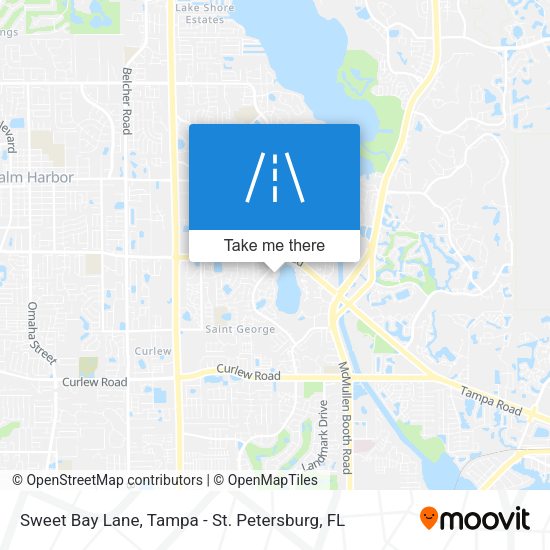 Sweet Bay Lane map