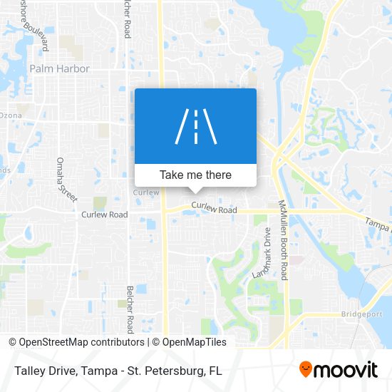 Talley Drive map