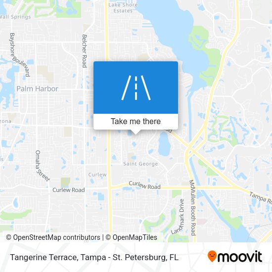 Tangerine Terrace map