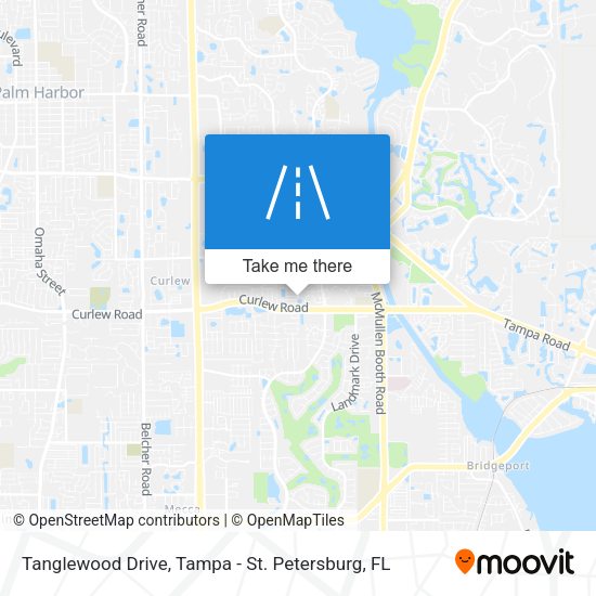 Tanglewood Drive map