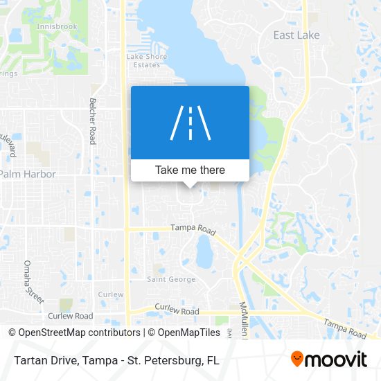 Tartan Drive map