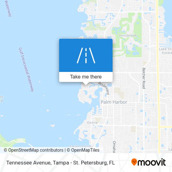 Tennessee Avenue map