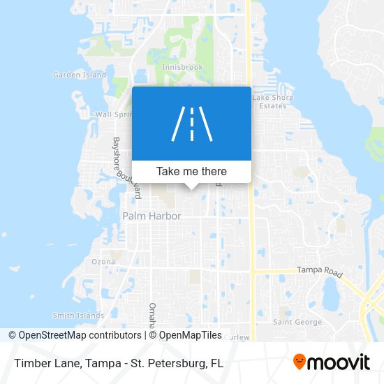 Timber Lane map