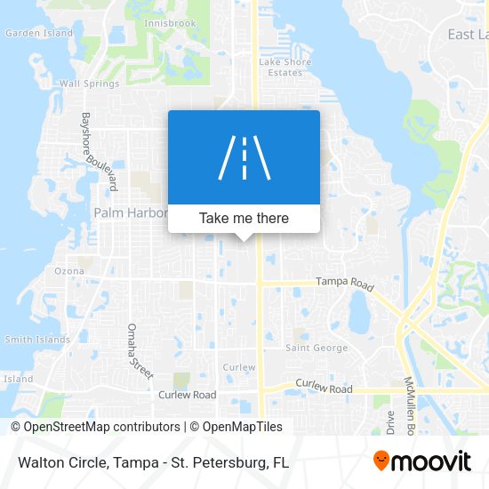Mapa de Walton Circle