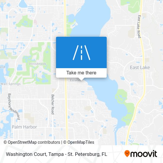 Mapa de Washington Court