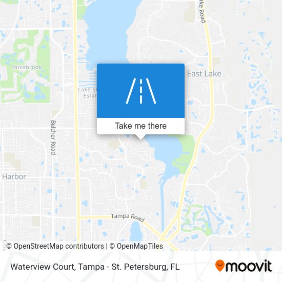 Mapa de Waterview Court