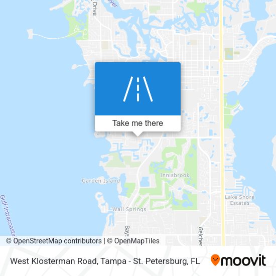 West Klosterman Road map