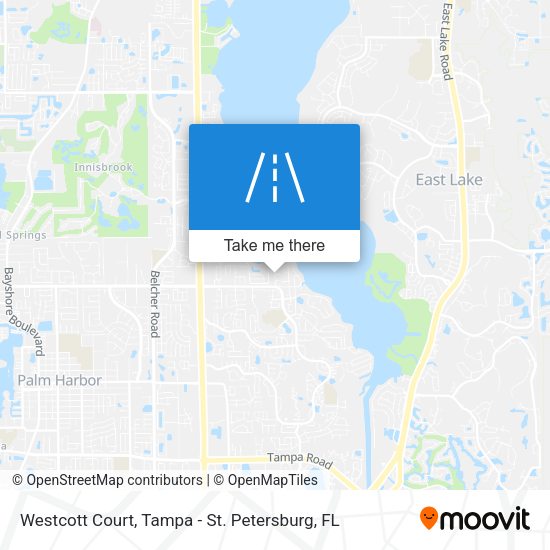 Westcott Court map
