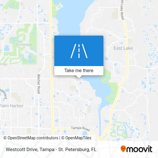 Westcott Drive map