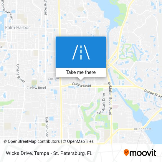 Wicks Drive map