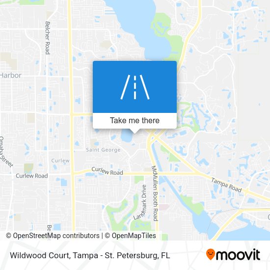 Mapa de Wildwood Court