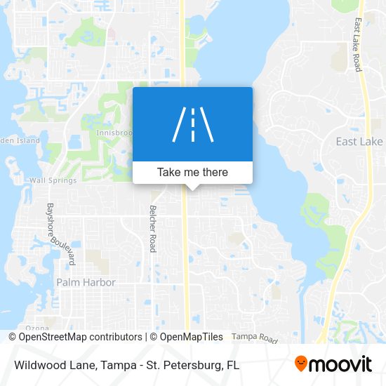 Mapa de Wildwood Lane