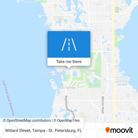 Mapa de Willard Street