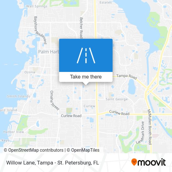 Willow Lane map