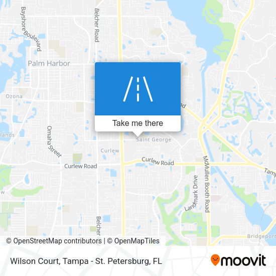 Wilson Court map