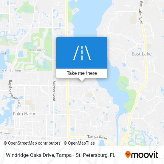 Windridge Oaks Drive map