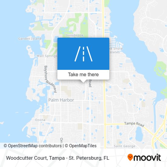 Mapa de Woodcutter Court