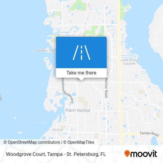 Mapa de Woodgrove Court